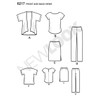 Simplicity New Look Sewing Pattern 6217: Misses' Separates, Size A