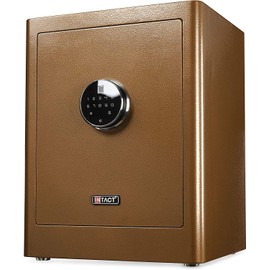 Intact Large Quick Access Biometric Fingerprint Safe With Nex-Gen Full Keypad Module Tall Bronze by Eylar