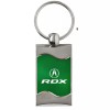 Acura RDX Rectangular Wave Key Ring - Green