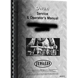 ENGINES Onan 24HP G,LP,NG Operators Manual
