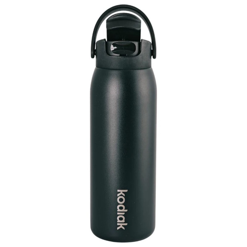 Kodiak Sip Straw Insulated Bottle 946ml, Black Moon