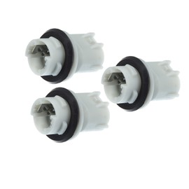Motoforti Turn Signal Light Bulb Socket Holder, for Toyota Avalon 1995-1999, Plastic, 90075-60001/81945AC030, Gray, 3pcs