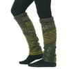 PUREWONDER Women's Leg Warmers Leg Warmers Model No. 26, Green