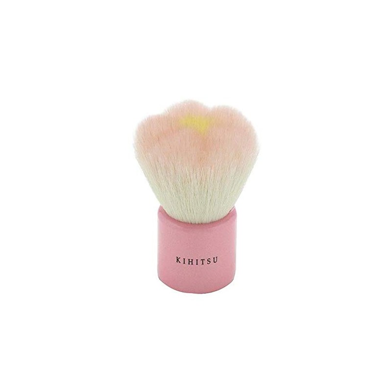 KIHITSU Kumano Brush Flower Face Cleaning Brush Pink FNPJP