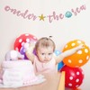 Talorine Oneder the Sea Banner, Mermaid Theme Birthday Banner, Girl
