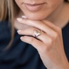 MATERIA by Matthias Wagner Women's Rings Silver 925 Ginkgo Leaf