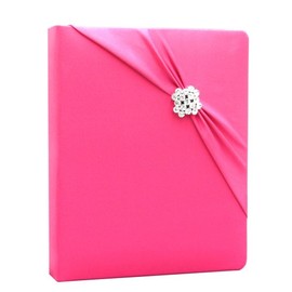 Ivy Lane Design Garbo Collection Wedding Memory Book, Fuchsia
