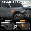 OZ-LAMPE 2 x LED Turn Signal Side Indicator for Jeep