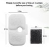 Cat Water Fountain Filter, 8 Pack Cat Fountain Filter Replacement