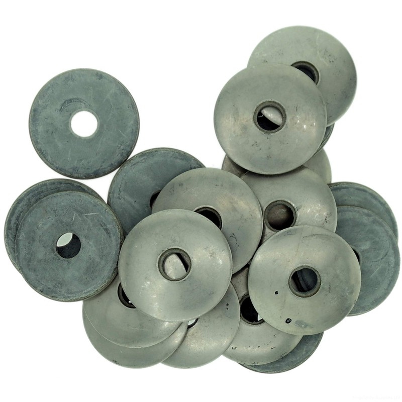 D8.4 (8.4mm x 22mm) Sealing Washer (Grey EPDM) - Stainless