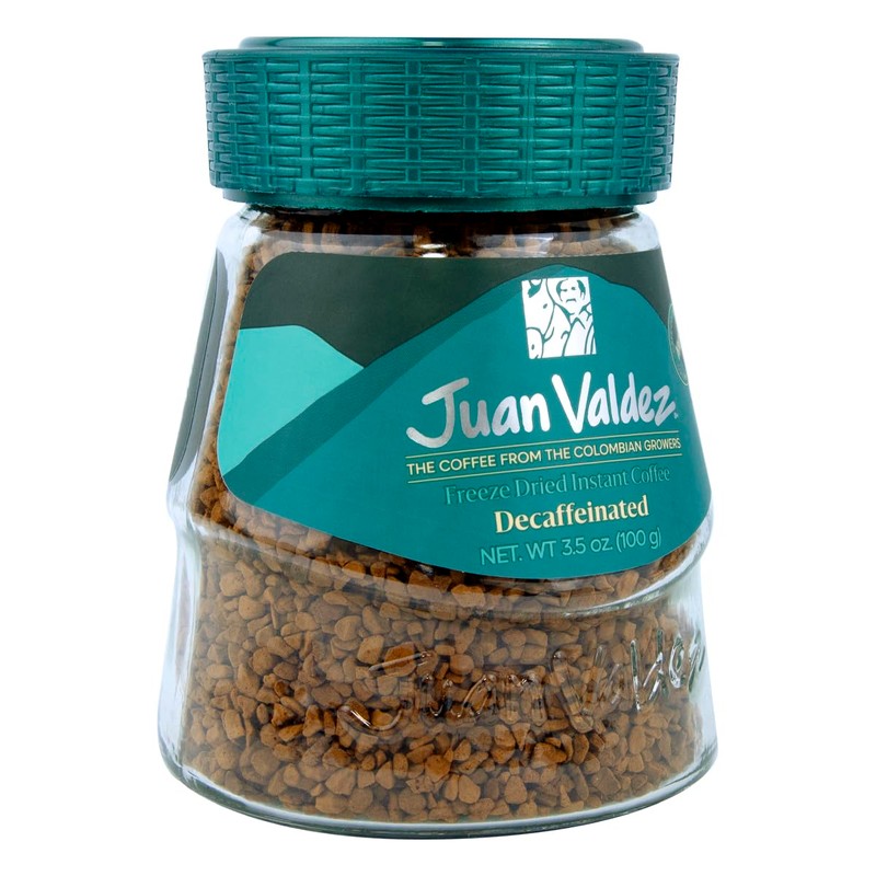 Juan Valdez Decaffeinated Freeze Dried Coffee 3.5 OZ - Premium