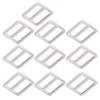 Hapivida Pack of 10 Adjustable Triglides Slides, 25 mm Metal