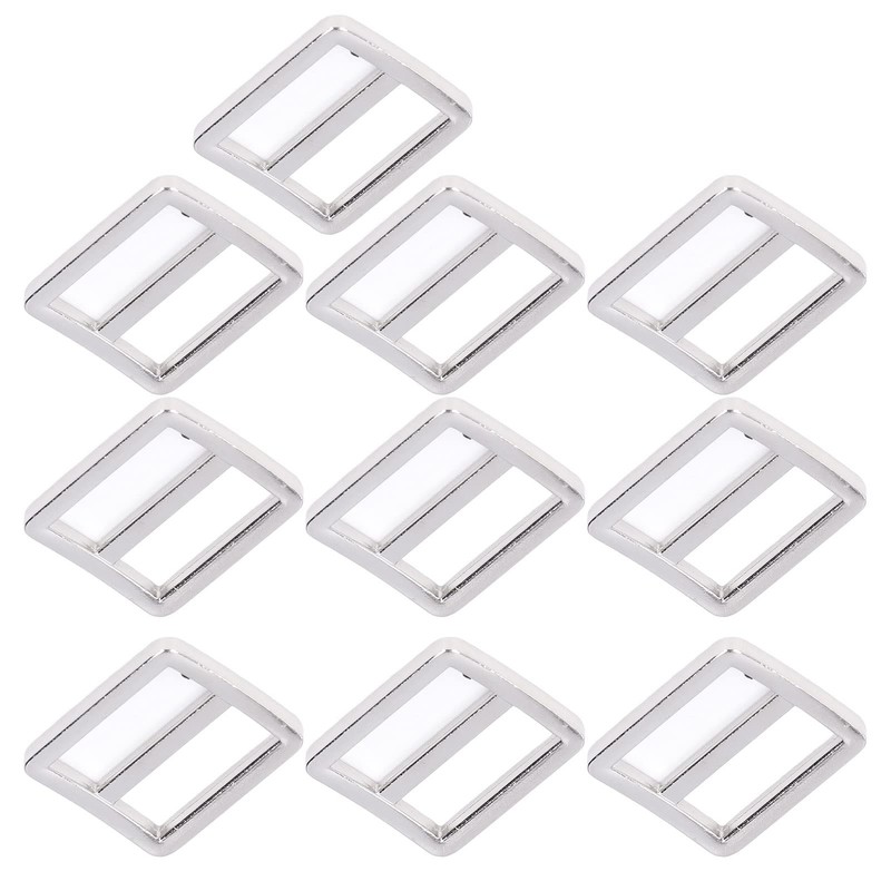 Hapivida Pack of 10 Adjustable Triglides Slides, 25 mm Metal