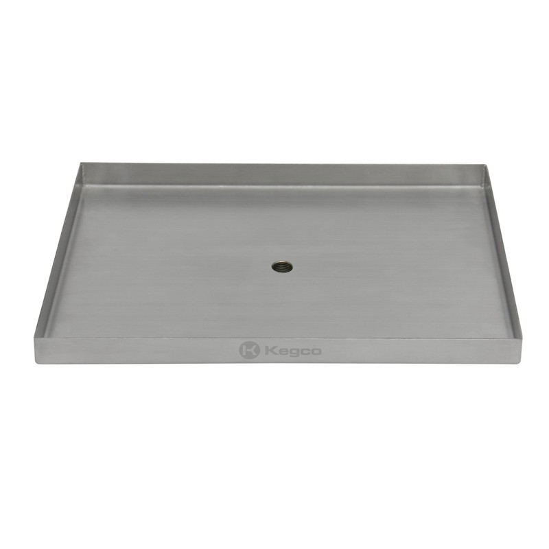 Kegco SESM-129D Stainless Steel 12" x 9" Surface Mount Drip