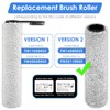 【Version 2, Detachable】(2 Pack) S7 Pro Brush Rollers and HEPA