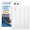 Spartan Industrial Printable Laser and Inkjet Labels - 1 3/4"
