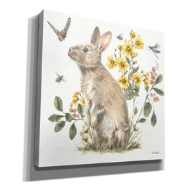 Epic Graffiti 'Garden Patch 2 Yellow' by Leslie Trimbach Canvas Wall Art, 12" x 12"