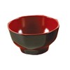Yanco CR-3006 Black and Red Two-Tone Bowl, 10 oz Capacity,