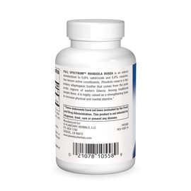 Planetary Herbals Rhodiola Rosea Extract Full Spectrum 327mg, Adaptogen for Physical & Mental Stamina,120 Tablets