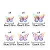 WELANE 3D Butterfly Wall Decor Stickers, 24 PCS Removable Butterfly