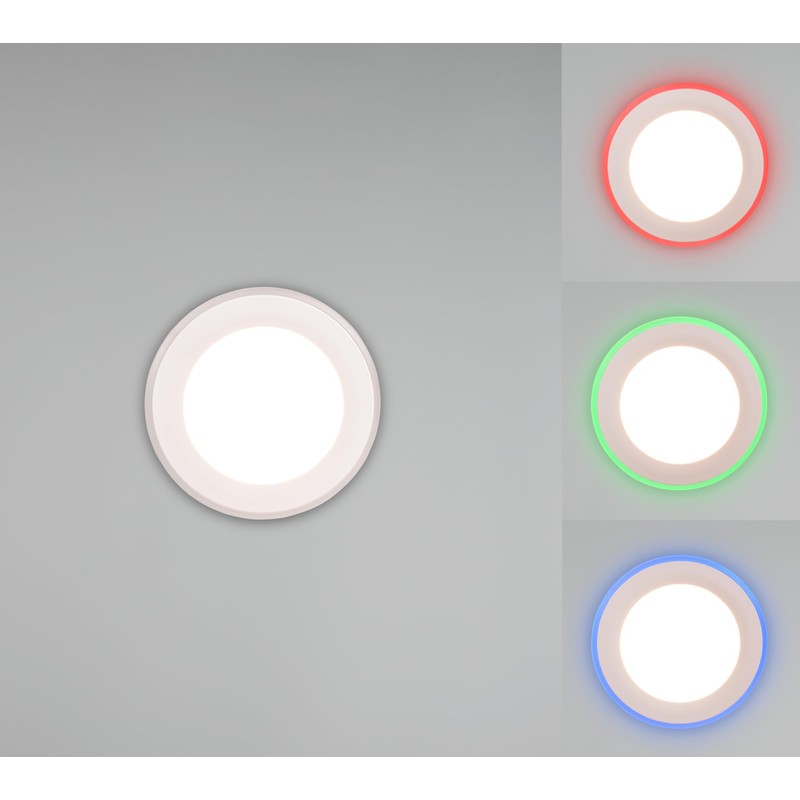 Trio Leuchten Argus 653610131 LED Recessed Light Plastic Matte White