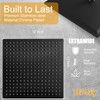 BESy 12 Inch Rain Shower Head, 12" Square Rainfall &