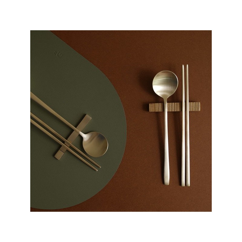 Notdam Bangjja Yugi Dalspoon 2-person quilted spoon holder included /