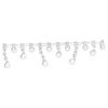 4Pcs Crystal Claw Chain Trimming Fringe Simulation Diamond Chain for