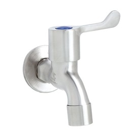 Fdit 304 Stainless Steel Single Lever Faucet Tap for Laundry Washing Hine for Home Kitchen