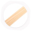 Operitacx Students and Adults 20pcs Straight Measuring Rulers Wooden Engineering