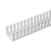 Panduit G2X2WH6 Type G Wide Slot Wiring Duct, PVC, White