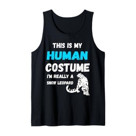 Snow Leopard Costume Snow Leopard Lover Tank Top