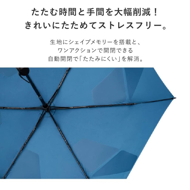 Waterfront U355-0811BG1-BD Folding Umbrella, Rain Umbrella, LESS IS MORE Quick