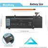Bovekeey 1F22N Battery 60Wh 15.2V for Dell Alienware M15 M17