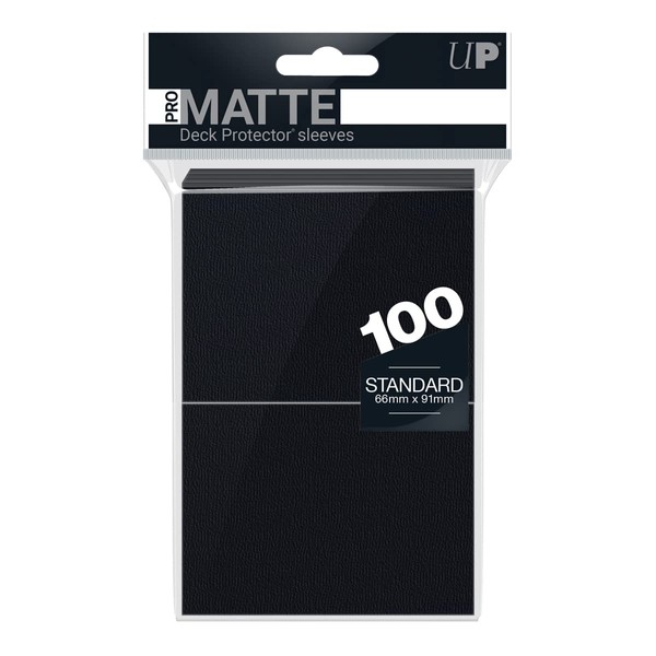 100 Ultra Pro Card Protector Sleeves: Pro-Matte - 66 x
