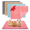 Guinea Pig Cage Liner, 4 PCS Washable Guinea Pig Bedding