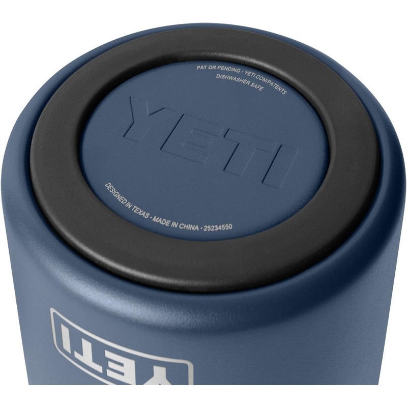 YETI Rambler Wine Chiller, Stainless Steel Insulated, Navy