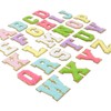 Tidechew Chenille Letter Patches Iron on 26 Pcs Stick on