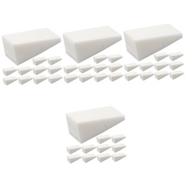 Healeved 80 pcs Gradient Nail Art Sponges Soft Manicure Tools for Color Fade Designs Compact Lightweight Nail Sponges for Easy Application