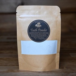 Natural Remineralizing Hydroxyapatite Tooth Powder, Natural Toothpaste Alternative Oral Whitening:_Peppermint - Refill Bag_2oz