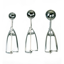 Norpro Stainless Steel Cookie Scoops, Set of 3