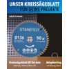 STONE REEF Saw Blade 136 x 20 – Circular Saw