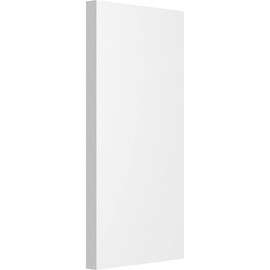 Ekena Millwork PBP045X090X050FOS00 Standard Foster PVC Plinth Block with Square Edge, 4 1/2"W x 9"H x 1/2"P