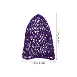 Beavorty 2pcs Soft Comfortable Hairnet Wrap Net for Women Sleep Bonnet Hair Accessory