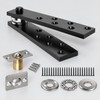 360° Hidden Door Pivot Hinge Kit, Heavy Duty Aluminum Alloy