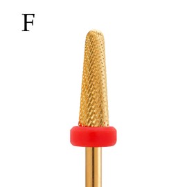 MIRACLE 3/32" Nail Drill Bits Small Tapered Shape with Radius Head for Electric Drill Machines l (Fine)