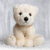 Animigos 37245 Soft Toy Polar Bear Soft Toy in Realistic