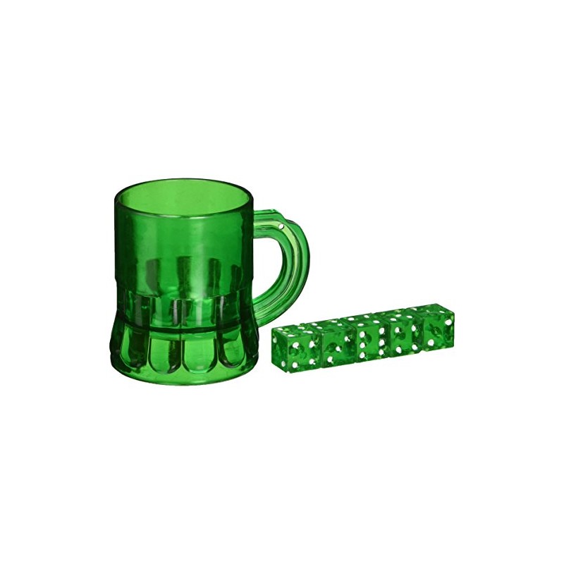 St Pat's Mug Shot w/Dice (Includes: Mug & 5 Dice)