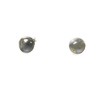 Art Gecko Sterling Silver Labradorite Round Stud Earrings 7mm, Sterling