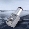 DC 12V High Worm Geared Motor Reduction Motor with Encoder